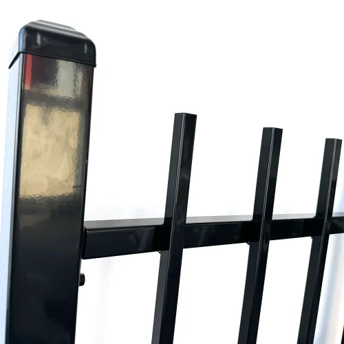 Steel Welded Extended Picket Fence Detail