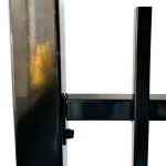 Steel Welded Extended Picket Fence Detail