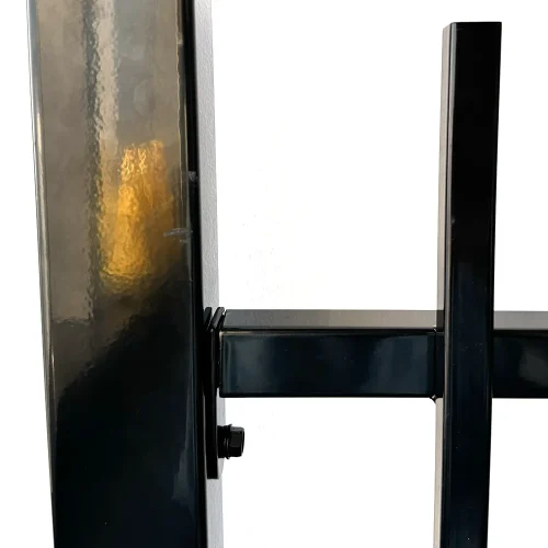 Steel Welded Extended Picket Fence Detail