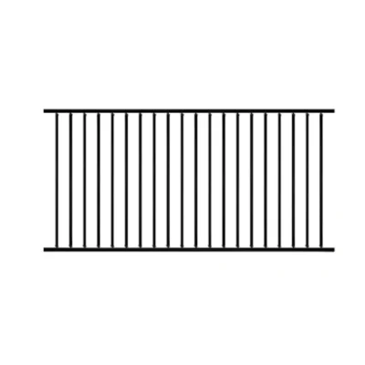Steel Welded Residential Biasable Fence