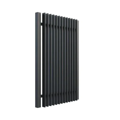 Vertical Blade Fence Gate