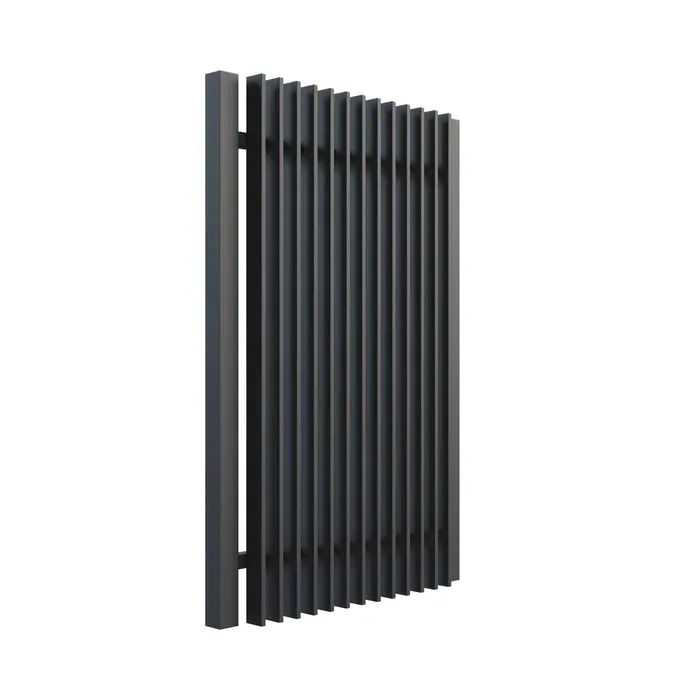 Vertical Blade Fence Gate