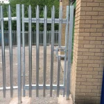 Steel Palisade Gates