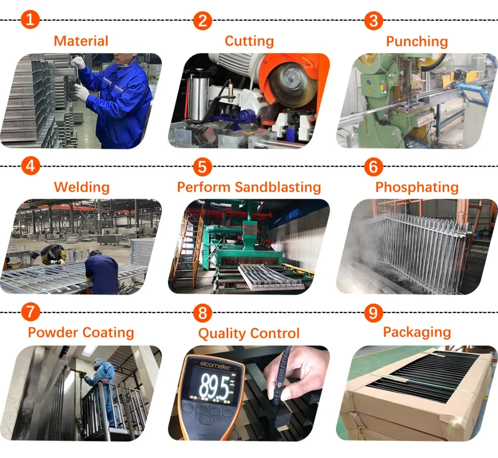 rod top gate production process