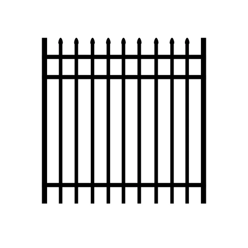 rackable steel spear top gate