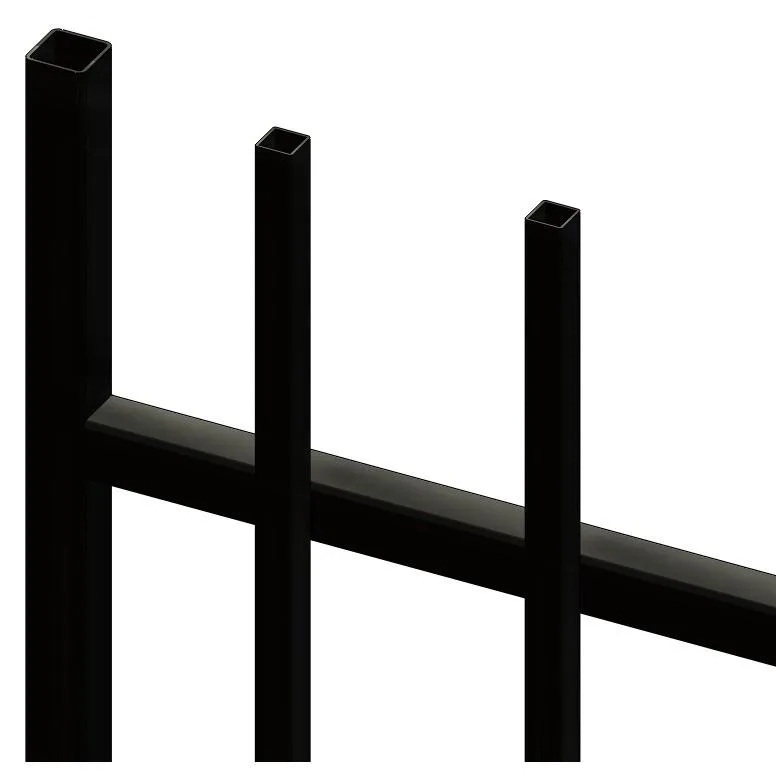 rod top fence detail