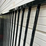 Steel Welded Residential Biasable Fence Detail