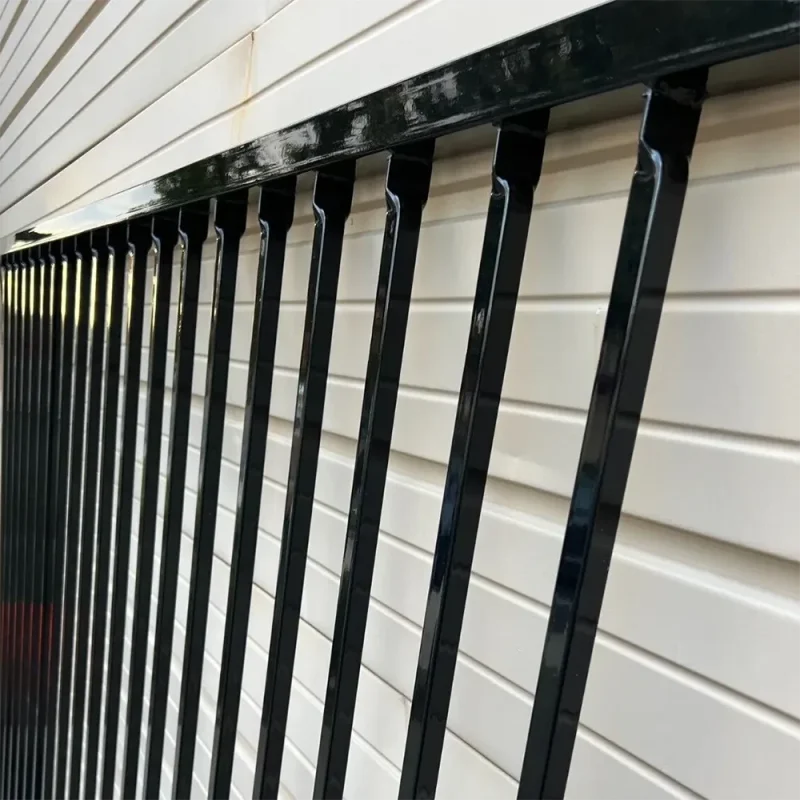Steel Welded Residential Biasable Fence Detail