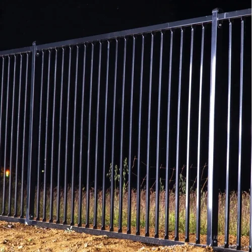 steel biasable fence application