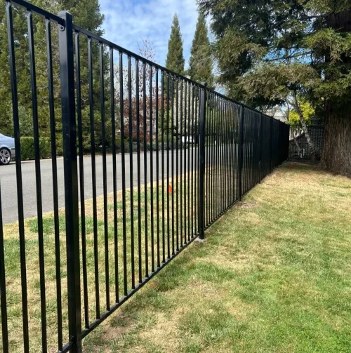 steel biasable fence application
