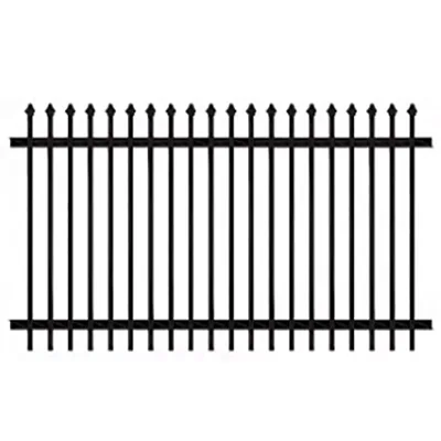 steel commercial spear top fence