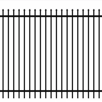 steel press point fence