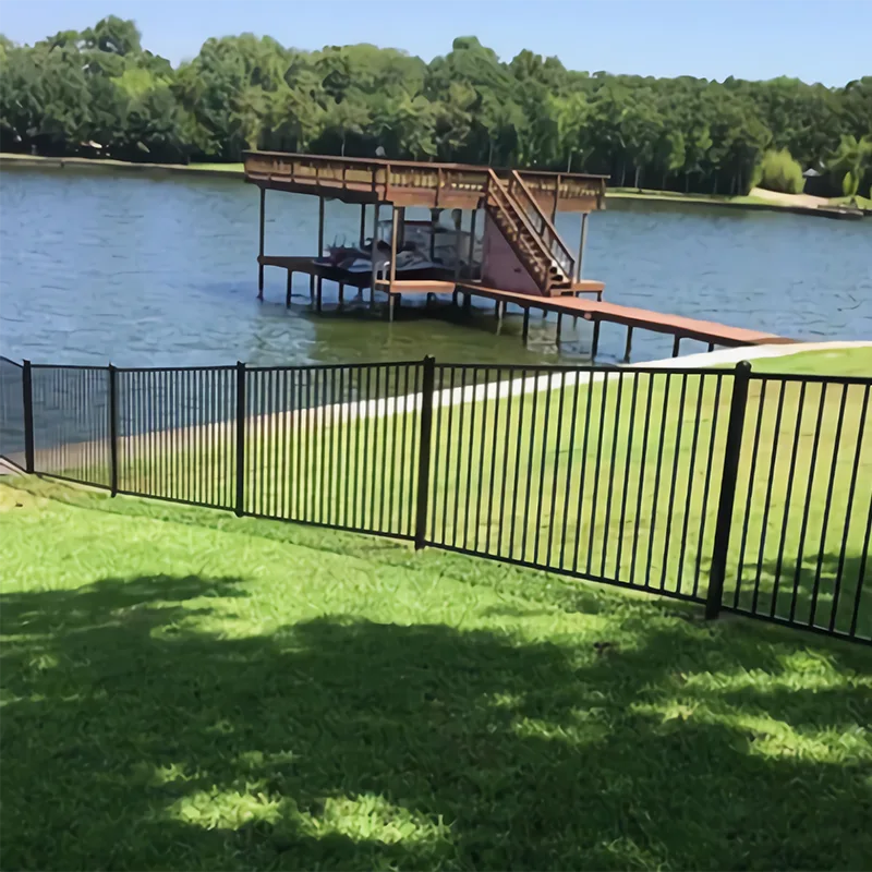 steel biasable fence application
