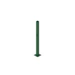 358 mesh fence post