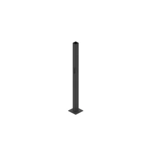 358 mesh fence post