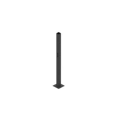 358 mesh fence post