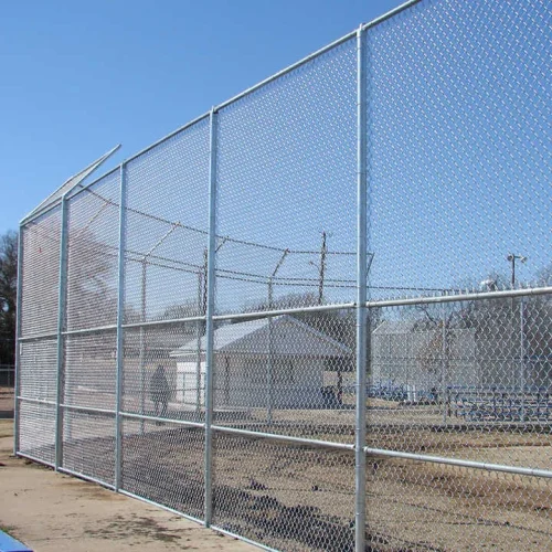 Galvanized Steel Chain Link Fence Post​ Extender application