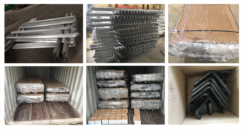 palisade fence post package