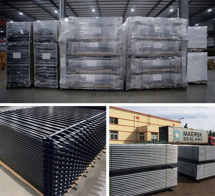 Commercial Fence Packaging and Shipping