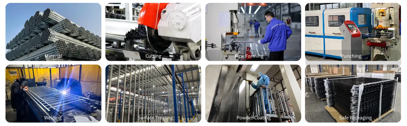 Aluminium Fence Production Process