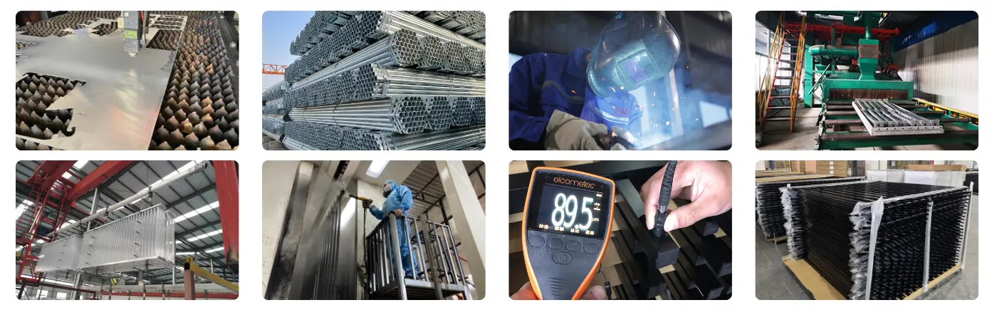 Residential Fence Production Process