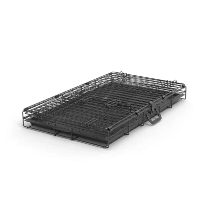 Foldable dog crate