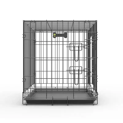 Powder Coated Folding Wire Dog Crate