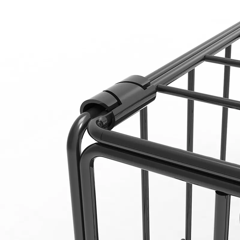 Folding Wire Dog Crate Detail