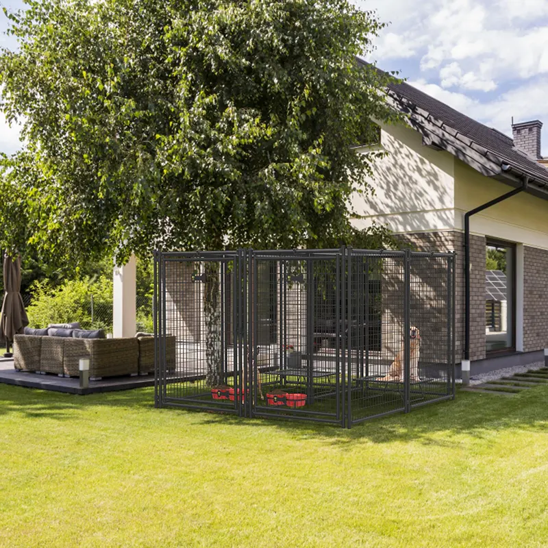 Outdoor Modular Welded Mesh Dog Kennel