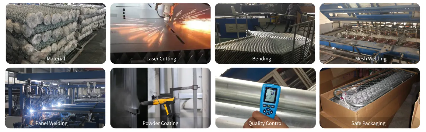 dog fence production Process