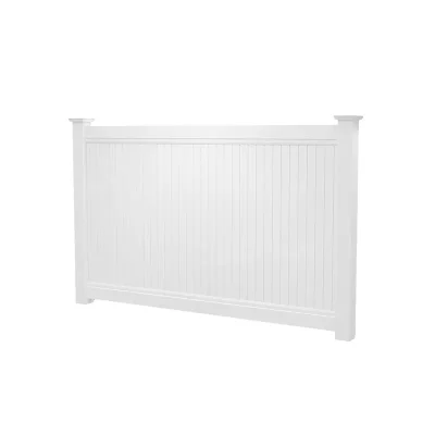 5ft White Full Privacy PVC Fence