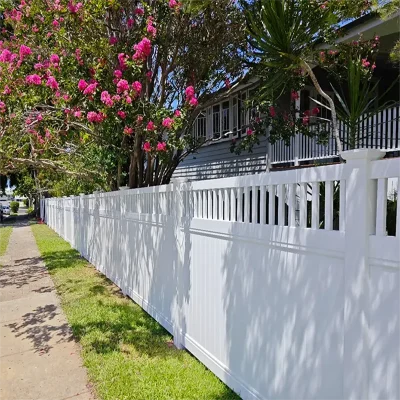 6ft picket pvc privacy fence Application