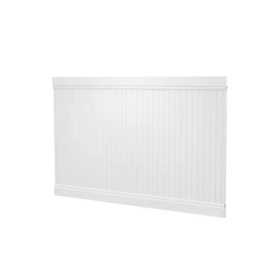 Full Privacy PVC Fence Detail