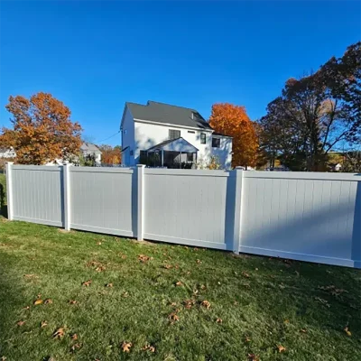 6ft Tall White Full Privacy PVC Fence Vinyl Privacy Fence Panels