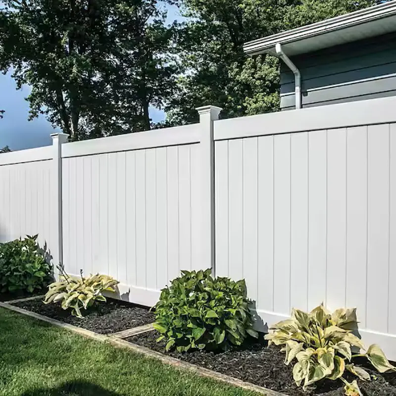 PVC Privacy Fence Application