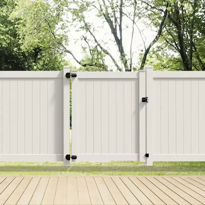 Single Swing Vinyl Gate