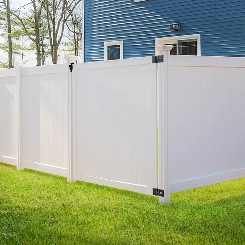 Single Swing Vinyl Gate Application