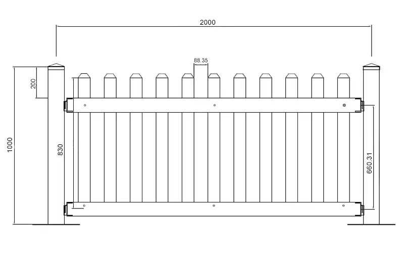 vinyl event fence specification
