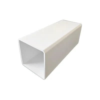 4'' x 4'' White PVC Vinyl Fence Post