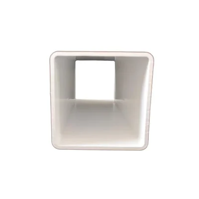 4" x 4" White PVC Vinyl Fence Post