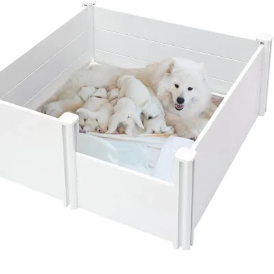 Dog Whelping Box for Puppies