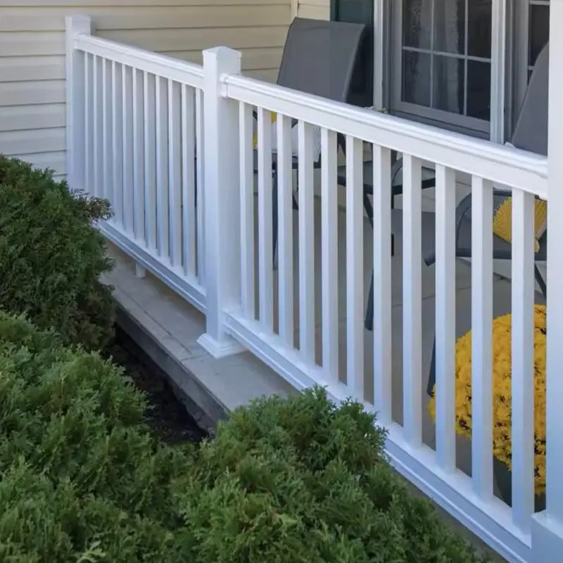 Fence Post Vinyl Skirt in Residential