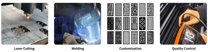 Garden-Fence-Manufacturing-Process-and -Packaging