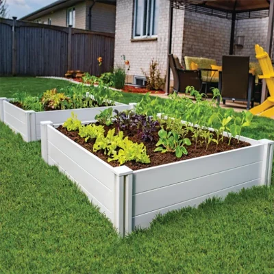 PVC Screwless Planter Raised Beds application