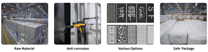 Privacy Fence Manufacturing Process and Packaging