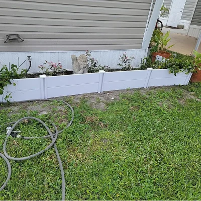 Vinyl Raised Garden Bed for small garden