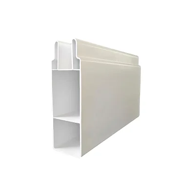 Vinyl Fence Slotted Rail 2