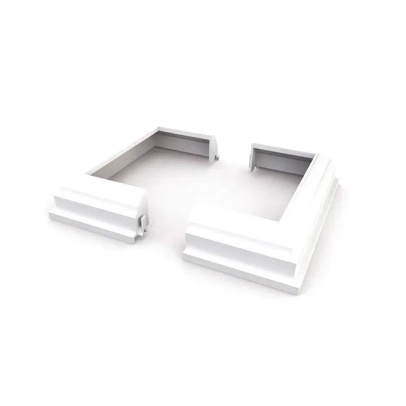 vinyl post skirt assemble