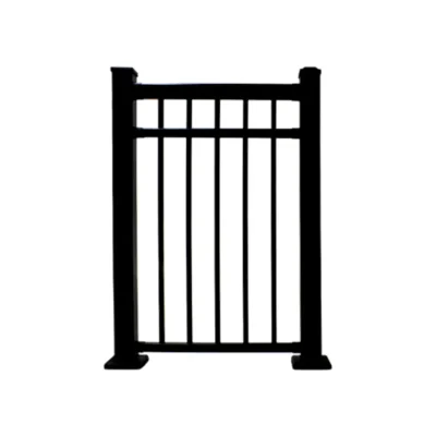 3 Rail Aluminum Flat Top Railing with Balusters