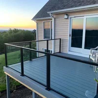 Full Glass Infill Railing Panel for Balcony